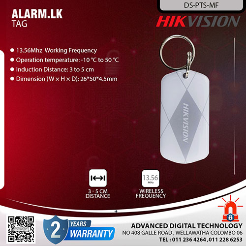 DS-PTS-MF - Hikvision Alarm Tag Colombo Srilanka