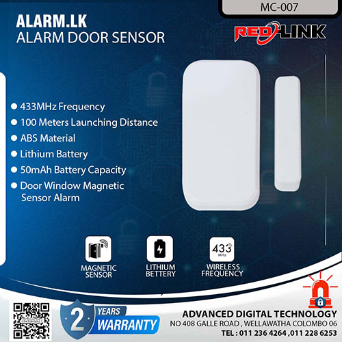 MC-007 - Redlink Door Sensor Alarm Accessories Colombo Srilanka